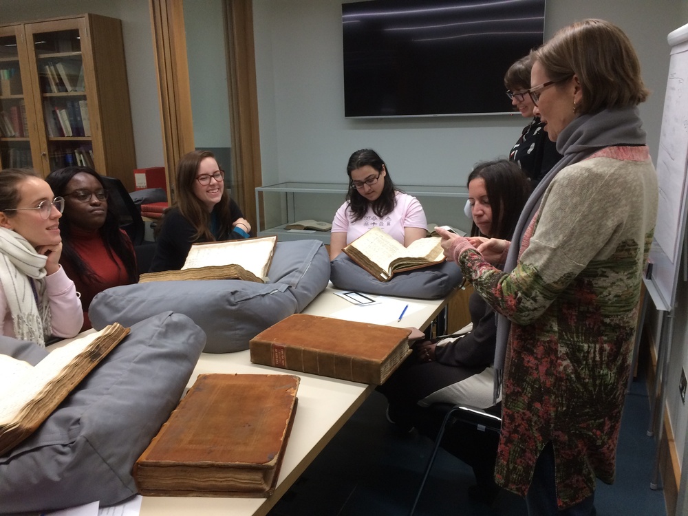 University of Greenwich Students visit the Stationers' Archive