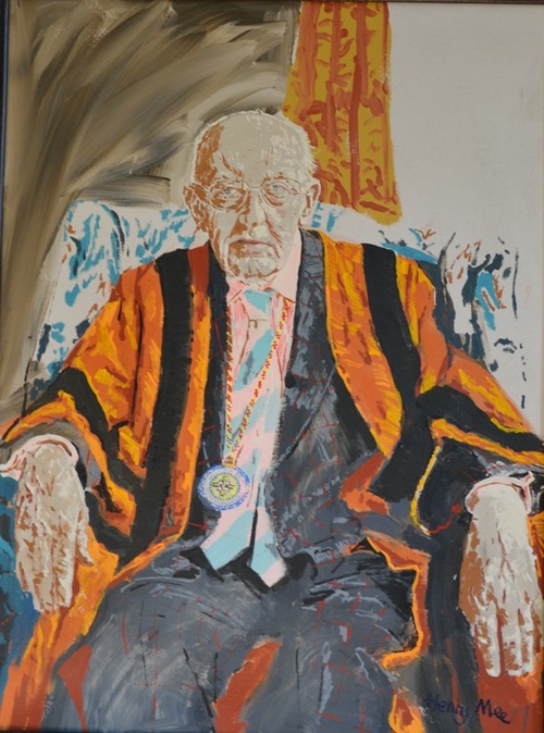 Paintings in the Stationers’ Hall -  Sir Edward Pickering by Henry Mee