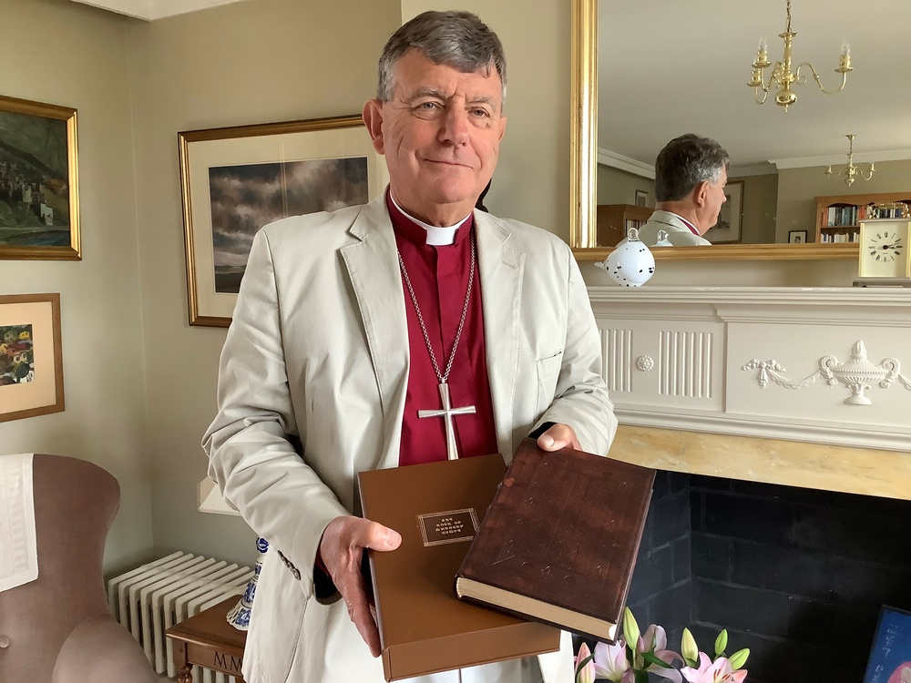 Master is presented with a bound copy of The Book of Margery Kempe