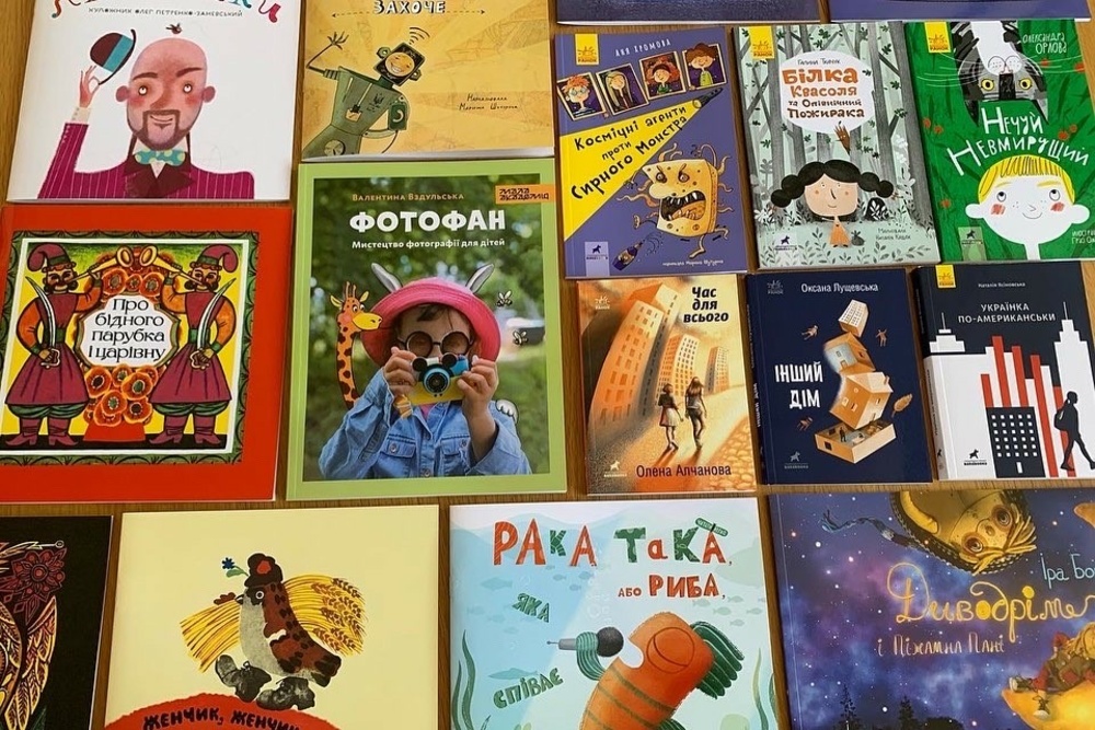 Books for Ukrainian refugee children living in the UK