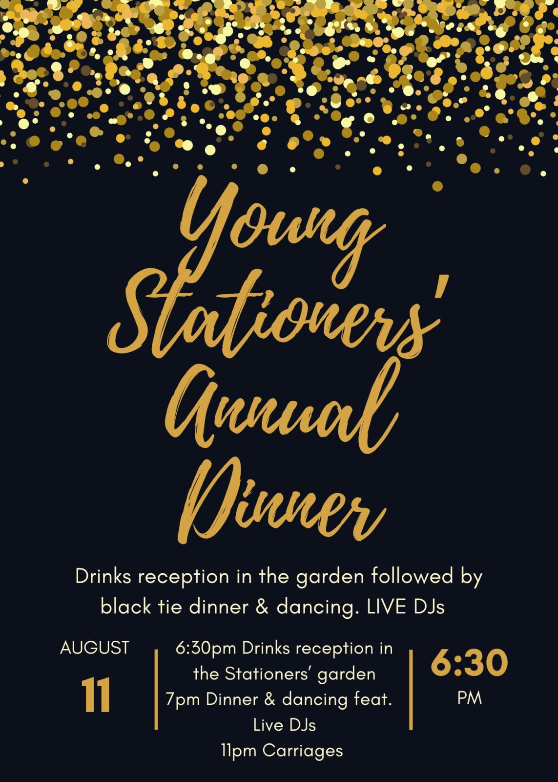 Young Stationers' Annual Dinner 2023